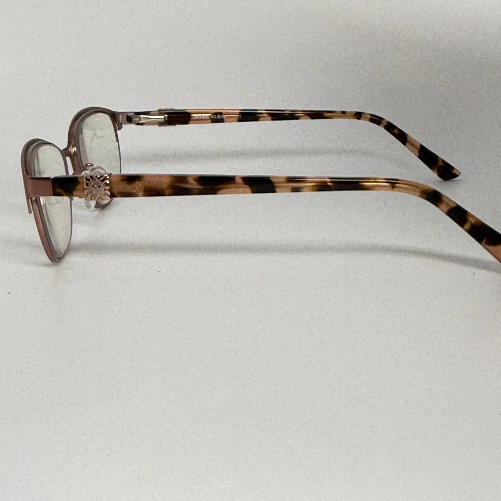 Anne Klein AK5059 Rose Gold Tortoise Eyeglasses‎ Frames 53-16-140 Womens 780